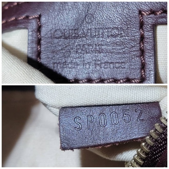 Authentic LOUIS VUITTON Cerise Monogram Mini Lin Francoise Shoulder Bag - Picture 8 of 16